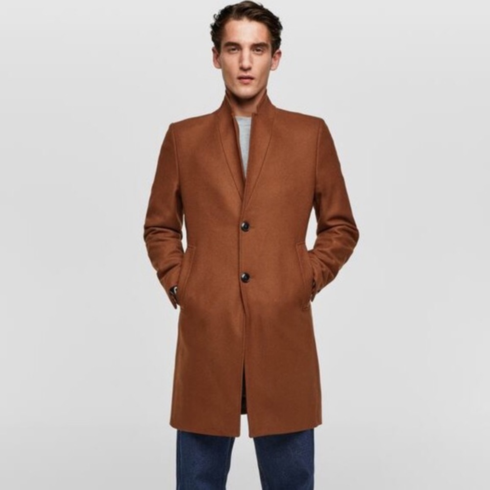 Men’s Zara pea coat Small
